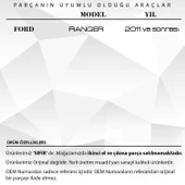 Ford Ranger için Cam Kriko Motoru Sağ-Sol - 2