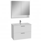 Vitra Mia 80 cm Beyaz Banyo Dolabı Takımı 66050 - 1