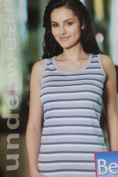 Berrak Çizgili Kadın Atlet 8008 thumbnail 2