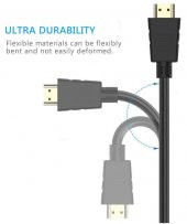 Hdmi Tv Lcd Monitör Erkek Bağlantı Kablosu - 3