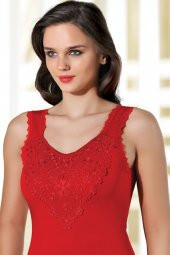 Şahinler Güpürlü Likralı Atlet B153 - 1