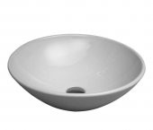 Serel Tezgah Üstü Yuvarlak Çanak Lavabo 45 cm 2012DXS110H - 1