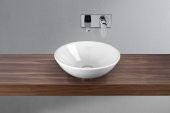 Serel Tezgah Üstü Yuvarlak Çanak Lavabo 45 cm 2012DXS110H - 3