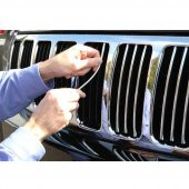 Balp Elkamet Çıta U Tipi Geçmeli Kırmızı Damalı 1 Metre 7Mm - 3