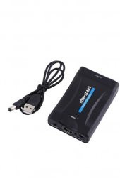 Hdmi To Scart Av Video Tv Çevirici Dönüştürücü Adaptör - 1