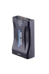 Hdmi To Scart Av Video Tv Çevirici Dönüştürücü Adaptör - 2