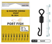 Portfish BL-2014 Q- Shaped Swing Snap - 1