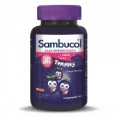 Sambucol Plus Kids Yummies Çocuklar İçin Takviye Edici Gıda 60 Tablet - 1