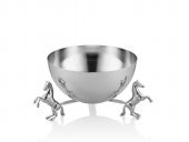 Crearthome Horse  At Detaylı Sılver 25 Cm Dekoratıf 1pn-202003ss - 1