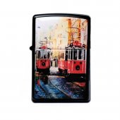 Siyah Renk Erkek Taksim Tramvay Çakmak - 1