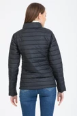 Kinetix SN659 Basıc Padded Coat Siyah Günlük Kadın Şişme Mont - 4