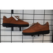 Nike Air Force Erkek Spor Ayakkabı Kahve-Siyah - 1