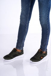 ERKEK HAKİ GÜNLÜK SPOR YÜRÜYÜŞ AYAKKABISI HAKİ 40 - 2