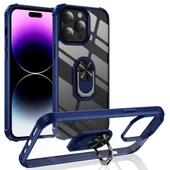 iPhone 14 Pro Kılıf Mola Kenar Köşe Yüzük Kısımları Renkli Kılıf thumbnail 3