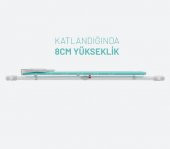 Gazella Squad Elegance Ev Tipi 900 E Turkuaz Ütü Masa Kol Aparatlı - 2