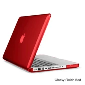 Speck SmartShell Macbook Pro 13" A1278 Koruma Kılıf - Glossy Finish Red - 5