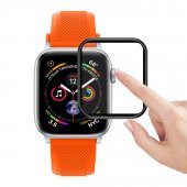 Bufalo Apple Watch 41mm Ekran Koruyucu 3D Kavisli PMMA Nano Siyah Çerçeve - 5