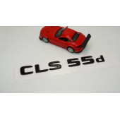 CLS 55d Bagaj Parlak Siyah ABS 3M 3D Yazı Logo - 2