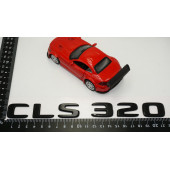 CLS 320 Bagaj Parlak Siyah ABS 3M 3D Yazı Logo - 5