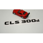 CLS 300d Bagaj Parlak Siyah ABS 3M 3D Yazı Logo - 2