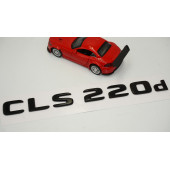 CLS 220d Bagaj Parlak Siyah ABS 3M 3D Yazı Logo - 3