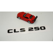 CLS 250 Bagaj Parlak Siyah ABS 3M 3D Yazı Logo - 2