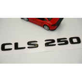 CLS 250 Bagaj Parlak Siyah ABS 3M 3D Yazı Logo - 3