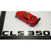 CLS 350 Bagaj Parlak Siyah ABS 3M 3D Yazı Logo - 5