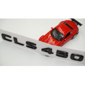 CLS 450 Bagaj Parlak Siyah ABS 3M 3D Yazı Logo - 4