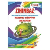 Altın Nokta 3. Sınıf Zihinbaz Matematik Yarışmalarına Hazırlık Kanguru - Olimpiyat Zeka Kitabı - 1