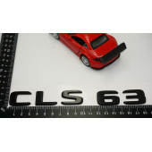 CLS 63 Bagaj Parlak Siyah ABS 3M 3D Yazı Logo - 5