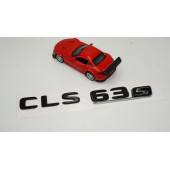CLS 63S Bagaj Parlak Siyah ABS 3M 3D Yazı Logo thumbnail 2