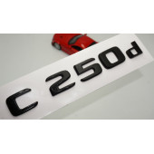 C 250d Bagaj Parlak Siyah ABS 3M 3D Yazı Logo - 1
