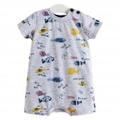 Caramell Bebek Tulumu - TE4951 Aquarium - Gri - 1