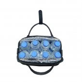 Termo Termal Kol Çantası 8 Litre Termos Çanta Buzluk Gri - 5