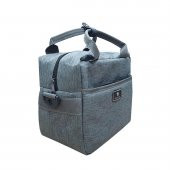 Termo Termal Kol Çantası 8 Litre Termos Çanta Buzluk Gri - 1
