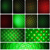 Mini Lazer Işık Disko Yeşil Lazer Projektör Lazer Show Cihazı - 1