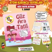 Atom Karınca 1. Sınıf Güz Ara Tatil Kitabı - 1