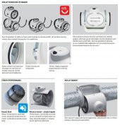 TD Evo 125 Reb-1 Hız Anahtarlı 310 m3/h Soler Palau Kademeli Yuvarlak Havalandırma Fanı - 6