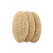 Yüz Peeling Diski 3'lü Loofah Yüz Kabak Lifi Kesesi - 3