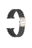 Apple Watch Ultra 49mm Renkli KRD-72 Silikon Strap Kayış - 9