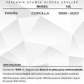 Toyota Corolla için Sağ ve Sol Cam Kriko Motorları - 7