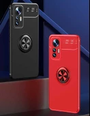 Xiaomi Mi 12 Lite Kılıf Zore Ravel Yüzüklü Silikon Kılıf thumbnail 10