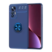 Xiaomi Mi 12 Lite Kılıf Zore Ravel Yüzüklü Silikon Kılıf thumbnail 3