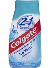Colgate 2 In 1 Buz Ferahlığı Diş Macunu 130 gr thumbnail 2