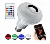 Bluetooth Hoparlörlü Kumandalı Rgb Akıllı Led Ampul Rgb - 1