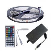 WINLIGHT Şerit Led Rgb 44 Tuşlu Kumandalı 5050 Smd 5 Metre 300 Led 3 Çip - 1