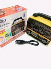 EVERTON RT-880 Radyo Nostalji Şarjlı Pilli Bluetooth Fm/Usb/Sd/Aux Everton Rt880 - 3