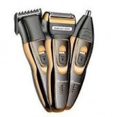GOLDTECH   SAÇ SAKAL TRAŞ MAKİNESİ 3 BAŞLIKLI - 1