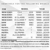 Mercedes, BMW, Skoda, Audi, Volkswagen için Gösterge Motoru - 9